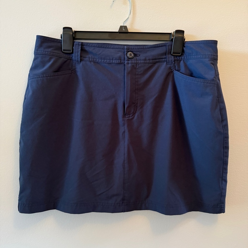 Eddie Bauer Blue Mini Skorts Athletic Casual